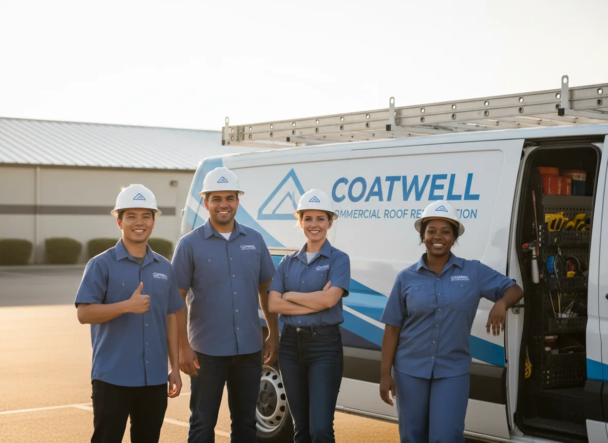 Commercial roof coating company in Milford, CT